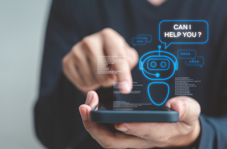 AI chatbot conversation